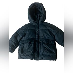 Zara Kids Navy Puffer Jacket